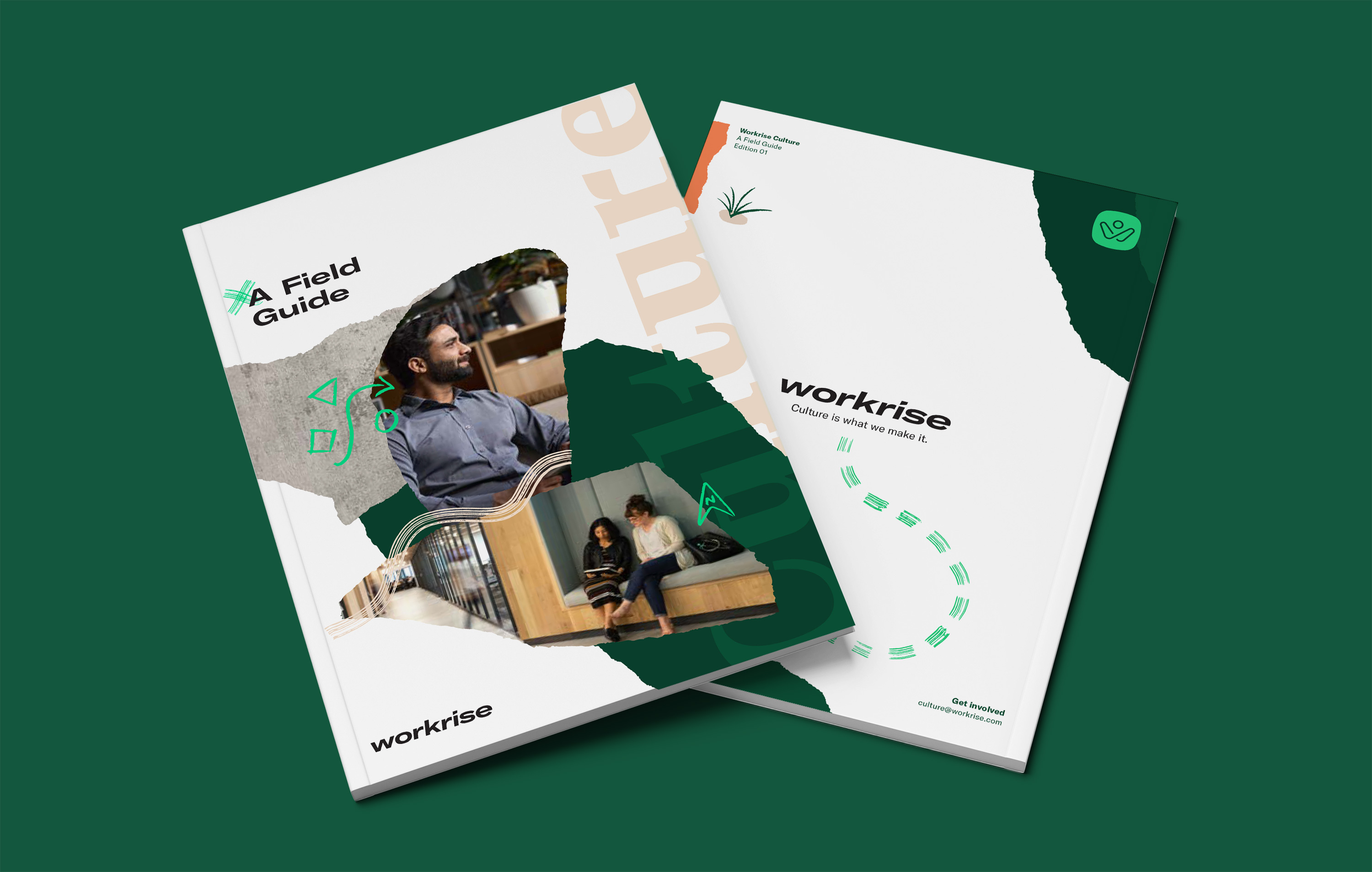 Culture Field Guide front and back cover mockup