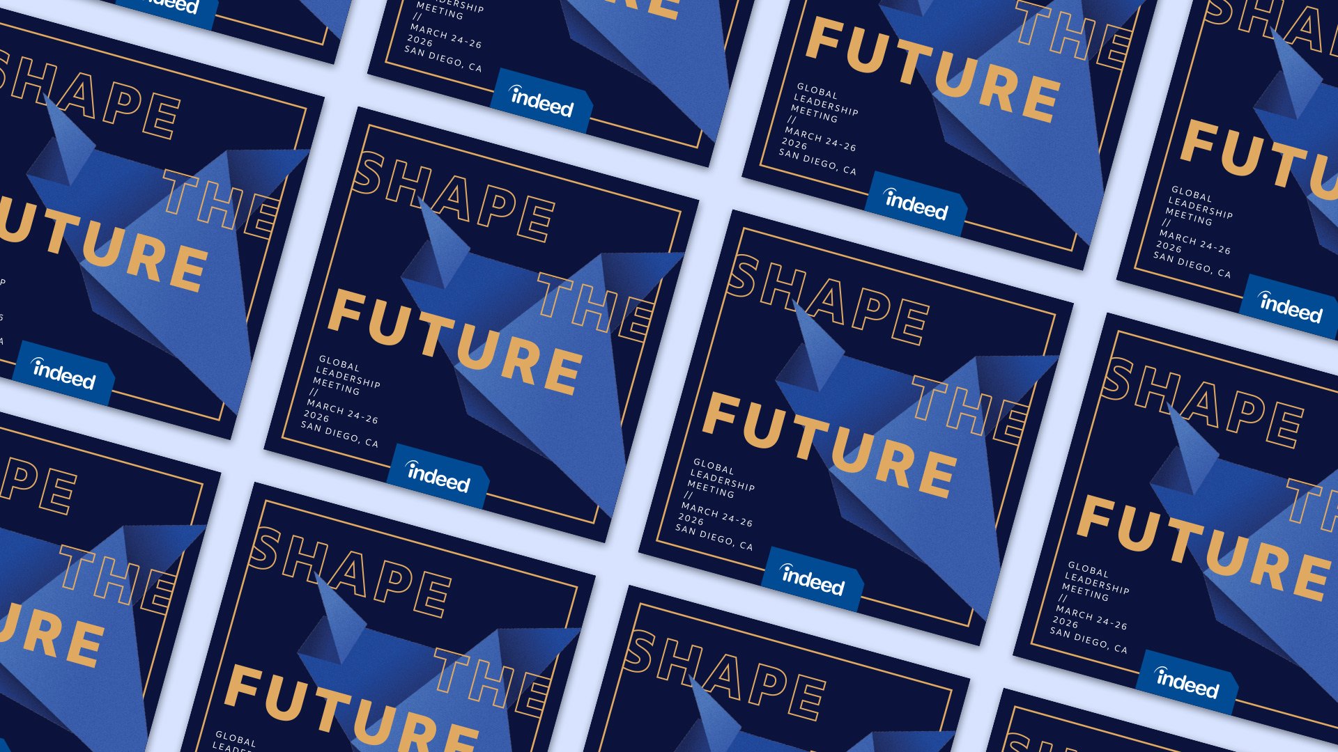 GLM 2026 Shape the Future sticker sheet spread